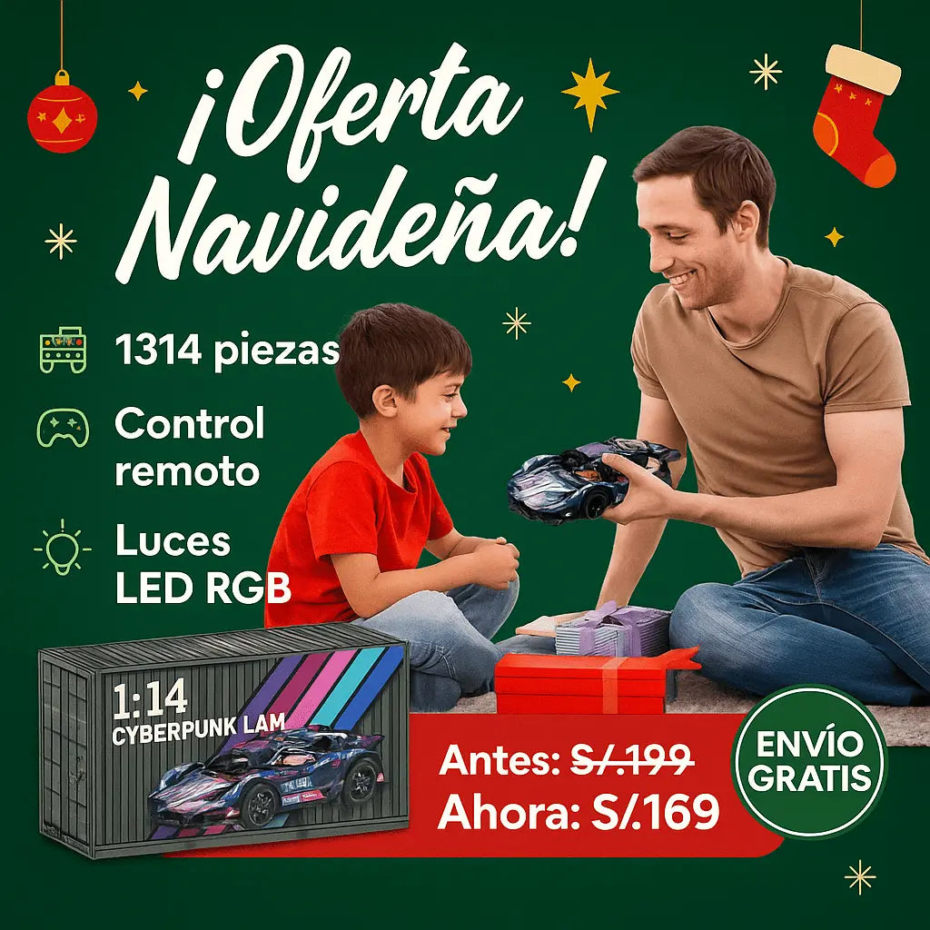 🏎️ LEGO LAMBORGUINI RC – Auto Deportivo de Bloques 1:14