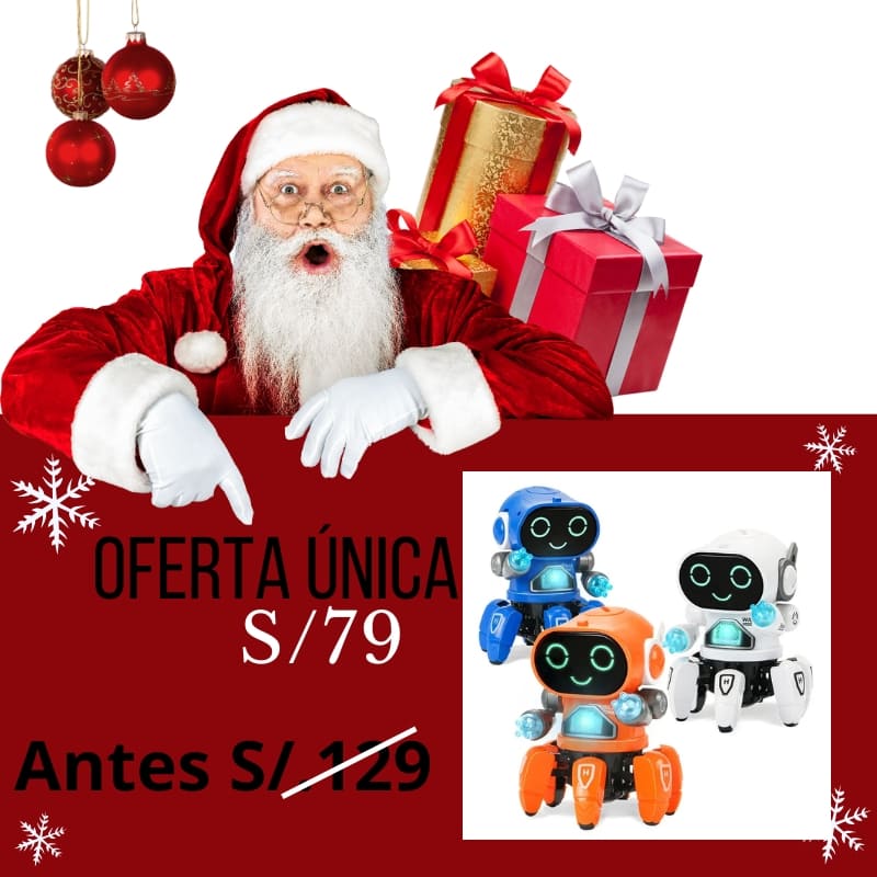 ROBOT ARAÑA BAILARIN