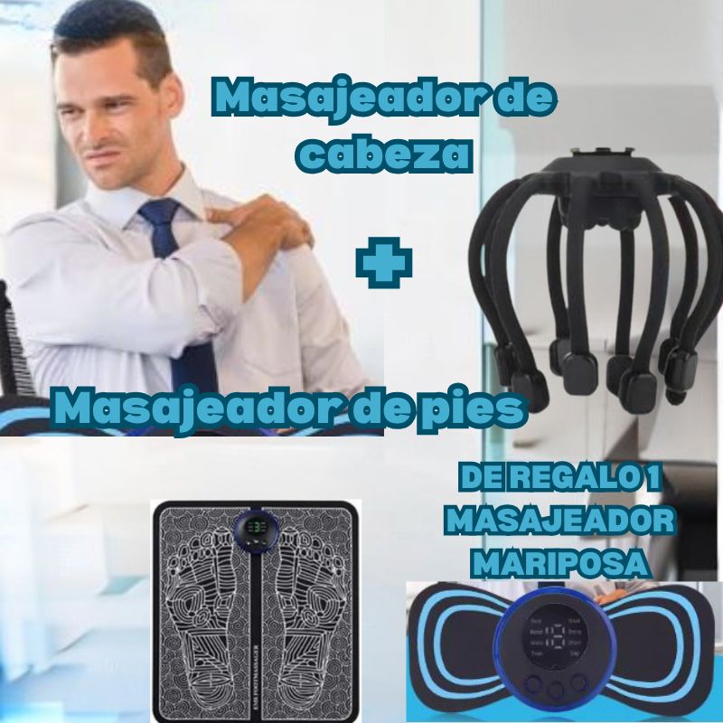 Masajeador Ultra +  Masajeador de Pies