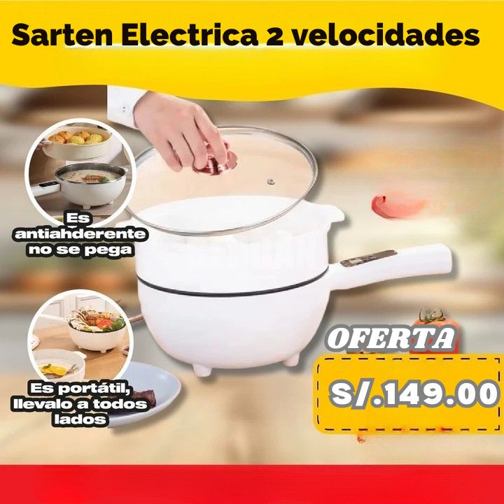 Sarten Electrica 2 velocidades