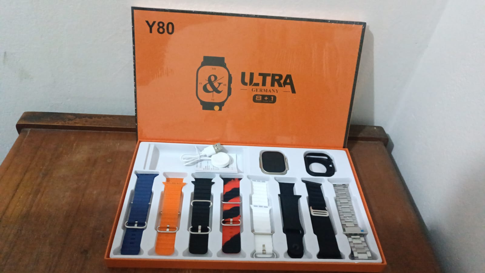 SMARTWATCH Y80 ULTRA 8 EN 1