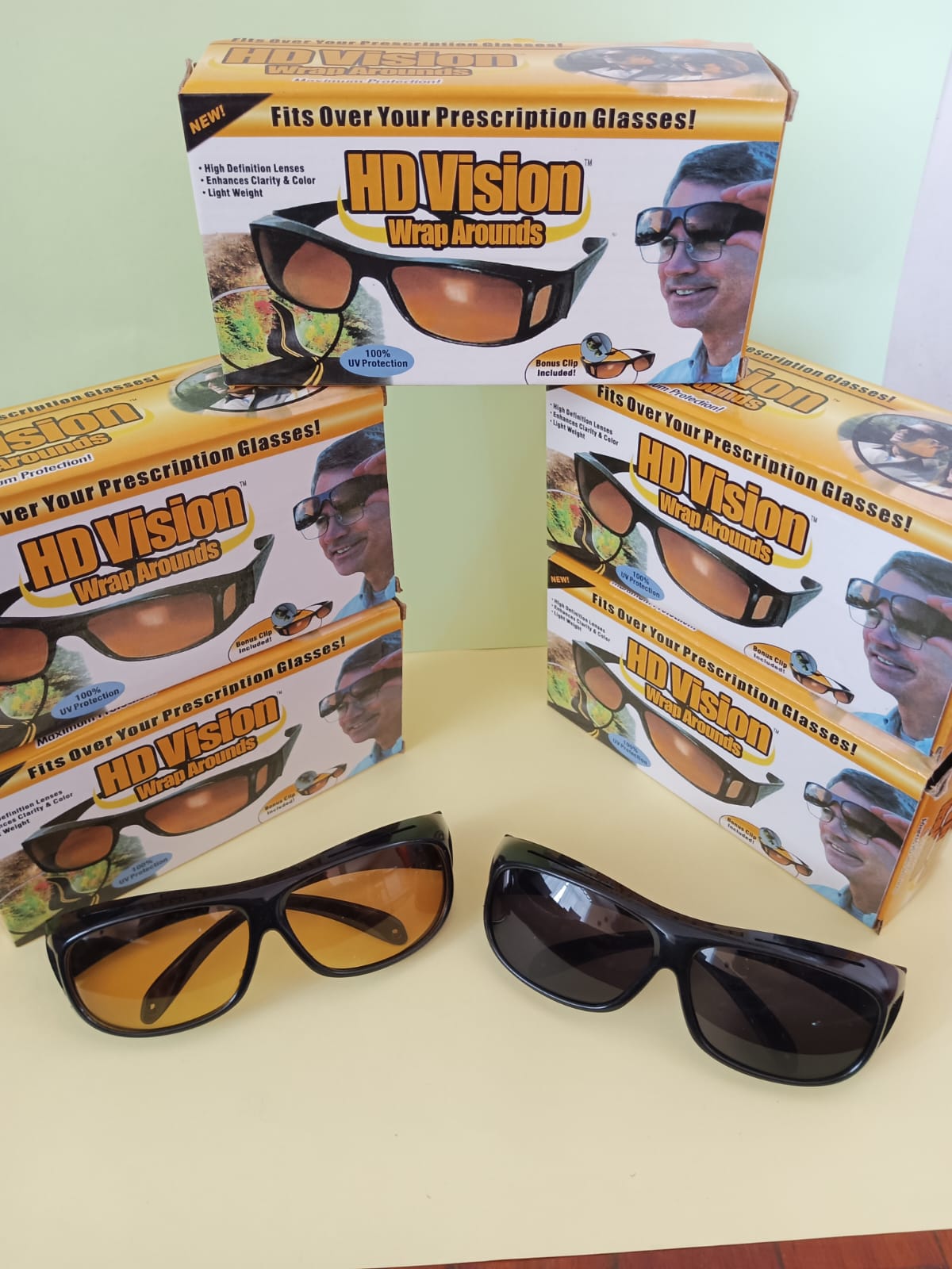 LENTES DE VISION NOCTURNA DUO PACK HD