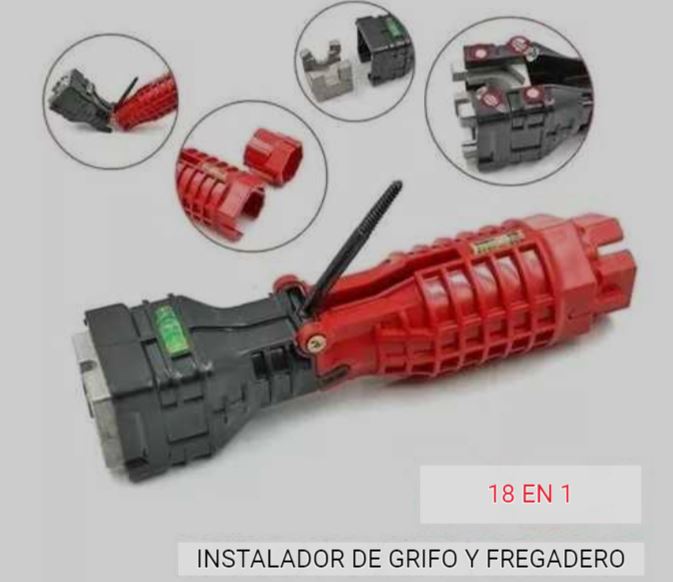 Llave para Gasfitería Pro 18 en 1