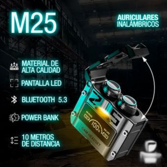 Audifonos M25 Futurista ProGaming