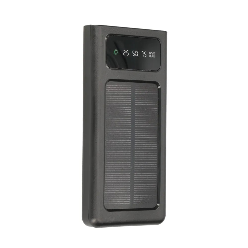 CARGADOR PORTATIL CON PANEL SOLAR